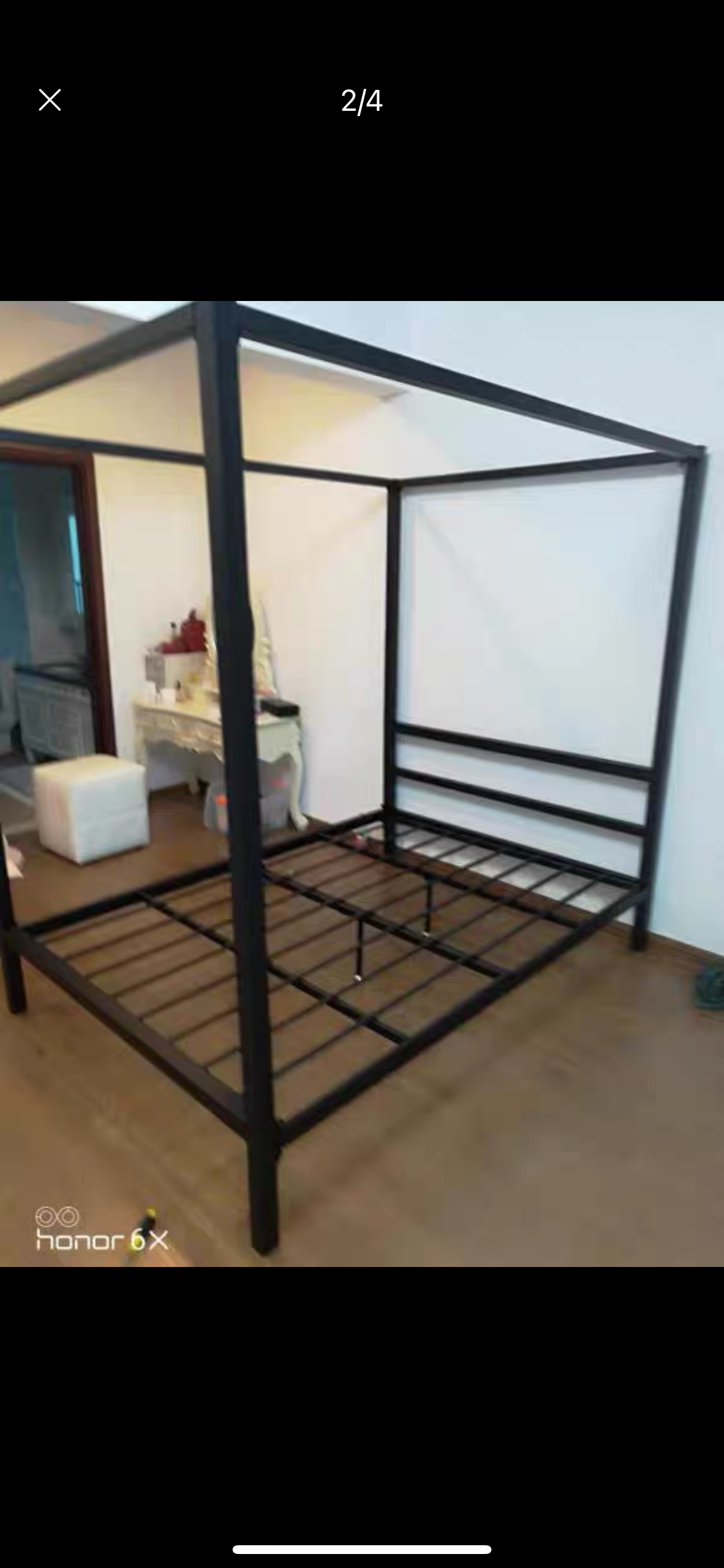 Emerson Nordic Canopy Poster Bedframe European Style