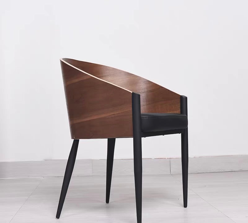 EMERSYN Postmodern Walnut Dining Chair