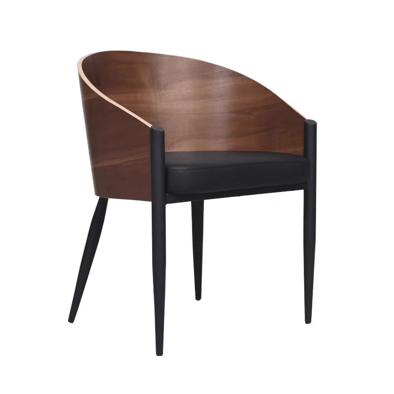 EMERSYN Postmodern Walnut Dining Chair
