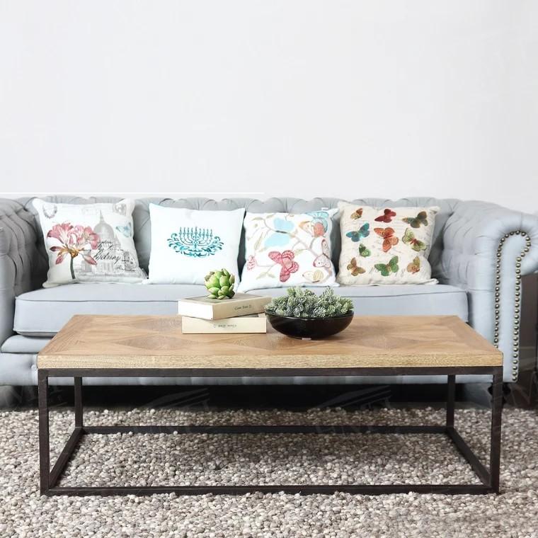 Angela Solid Wood Turgon Coffee Table Center Piece