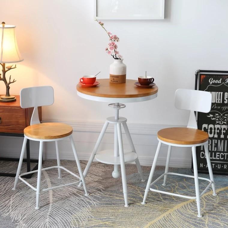 JAYLA Outdoor Table & 2 Chairs Set Table