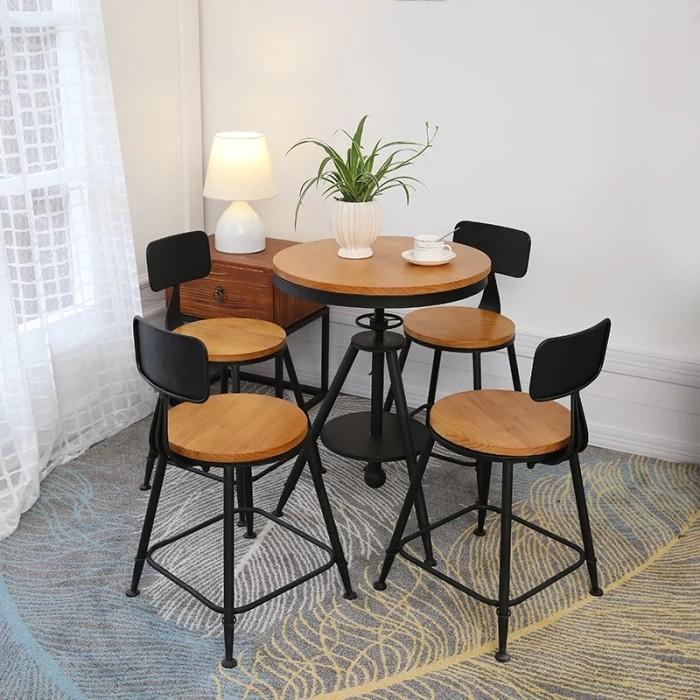 JAYLA Outdoor Table & 2 Chairs Set Table