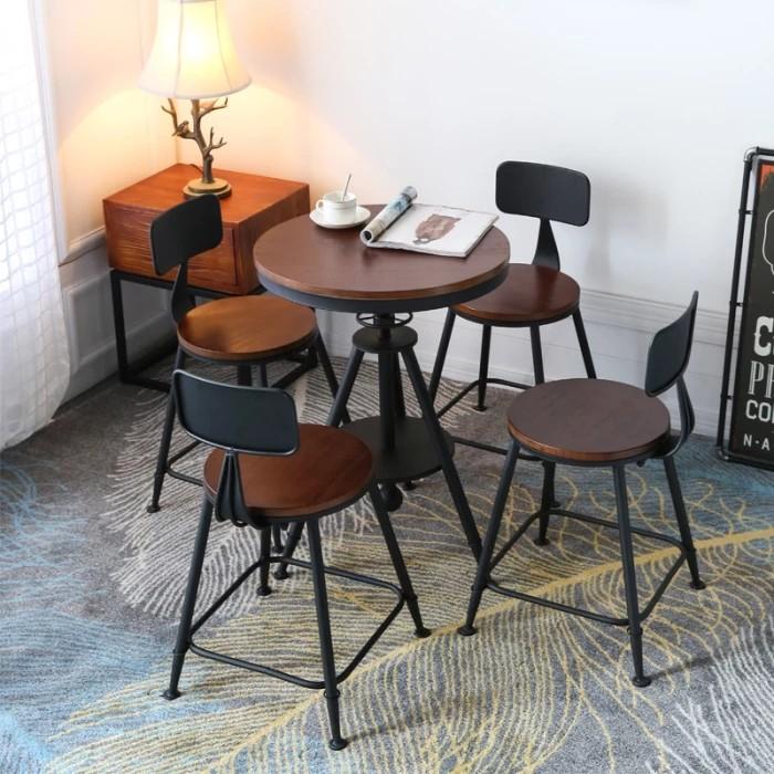 JAYLA Outdoor Table & 2 Chairs Set Table