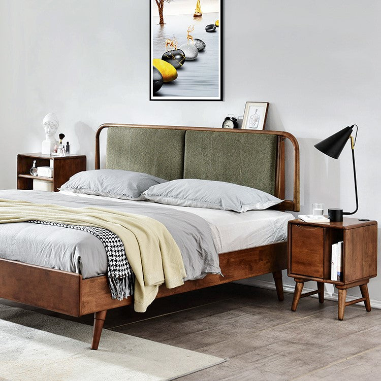 Camille Solid Wood Night Stand Bedside Table