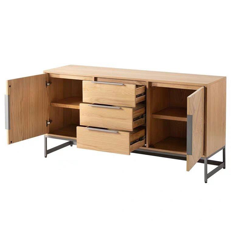 ANNA Rustic Herringbone Sideboard