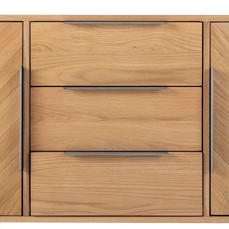 ANNA Rustic Herringbone Sideboard