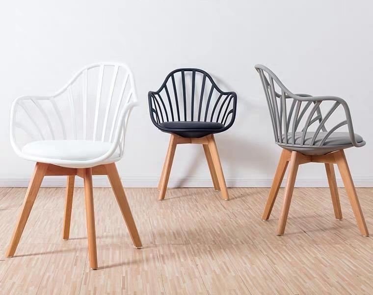 DIANA Scandinavian Seashell Dining Chair