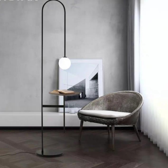 Reagan Minimalist LED Lamp Side Table