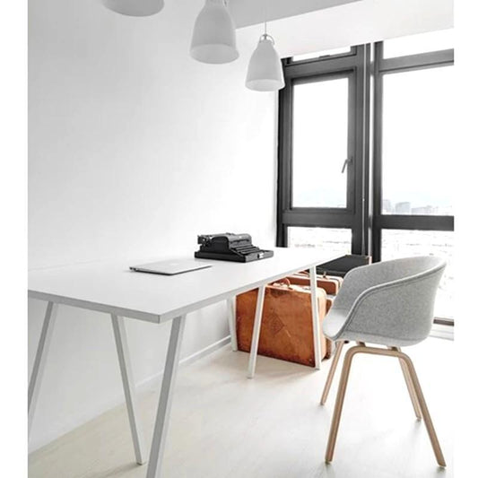 PAIGE Minimalist Ultra Slim Wooden Dining Table Writing Desk