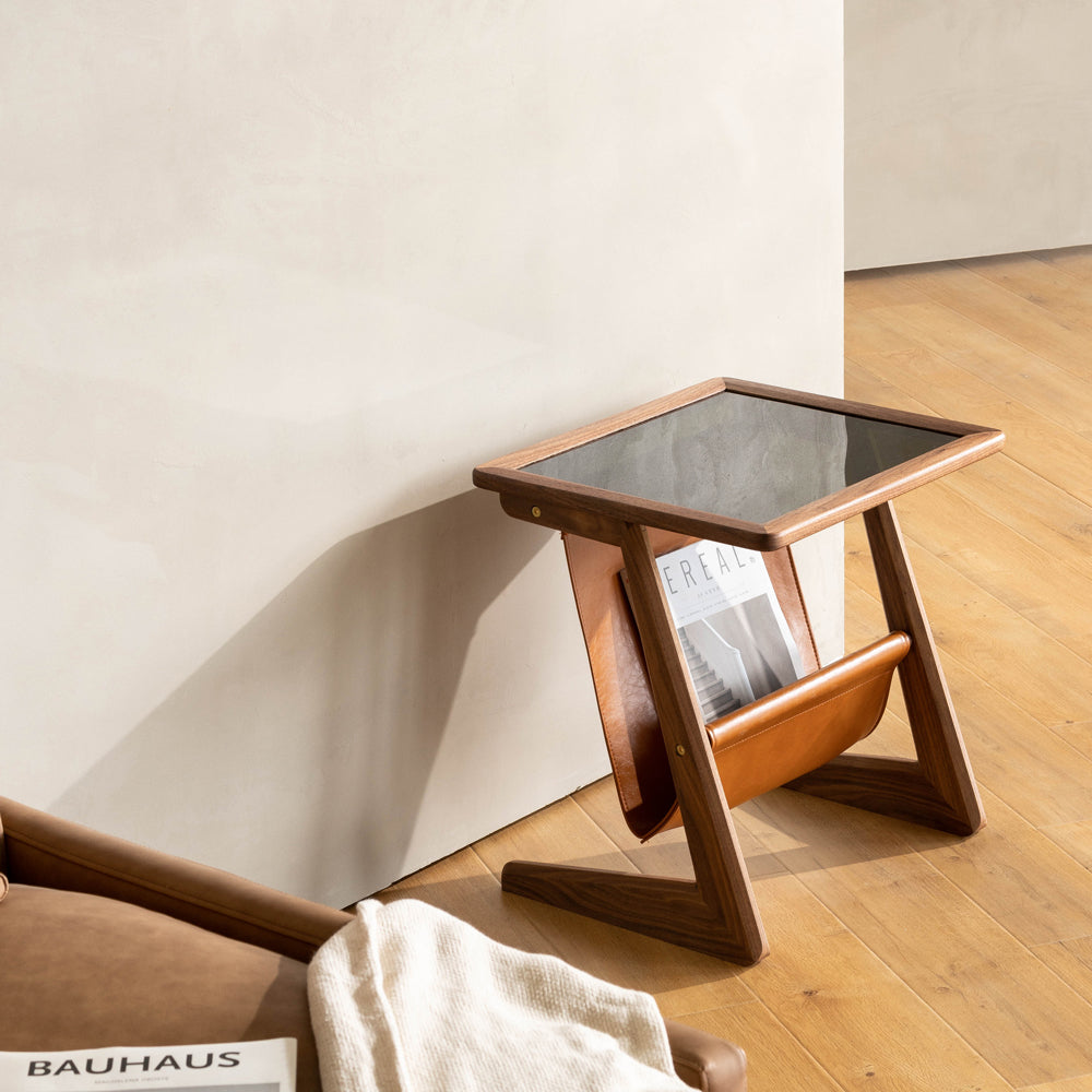 AITANA Solid Wood Side Table Lamp Table