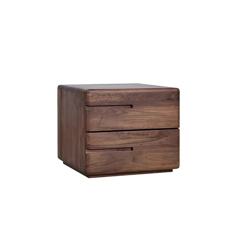 WYNTER Solid Wood Nightstand Bed side