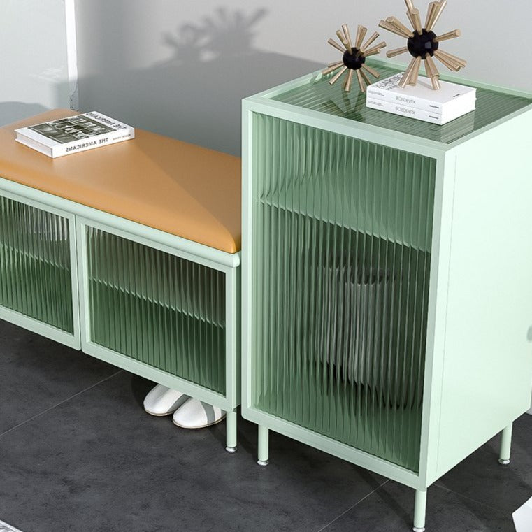 EVANGELINE Shoe Storage Bench & Cabinet Rack