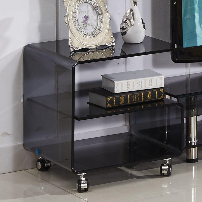 GUSTAV Contemporary Glass Side Table