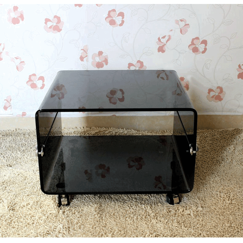 JAVIER Minimalist Designer Glass Side Table