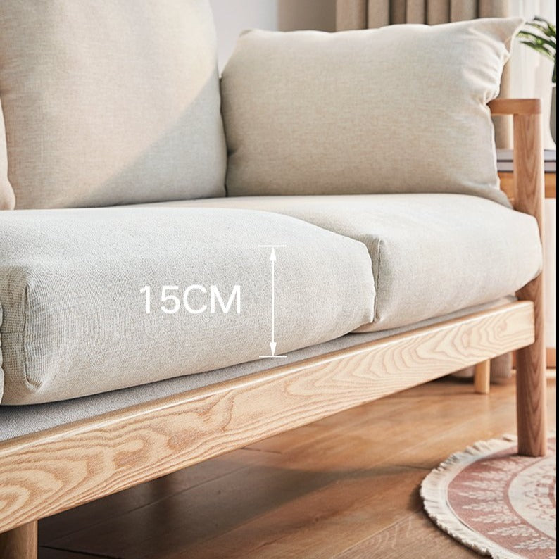 GWENDOLYN Solid Wood Frame Sofa