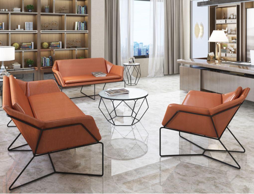 NORA Modern Wire Frame Sofa Set