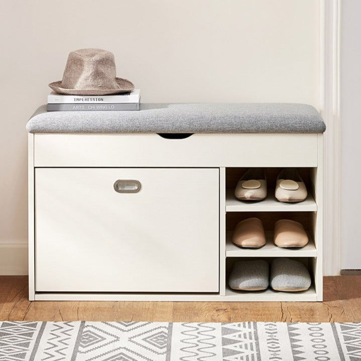 Nadia Shoe Storage Bench Stool