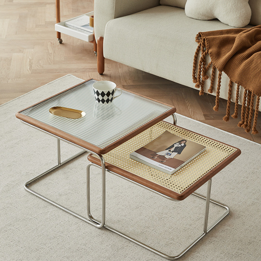 ALESSANDRA Frame Nesting Coffee Table(Set of 2) Nest of Table