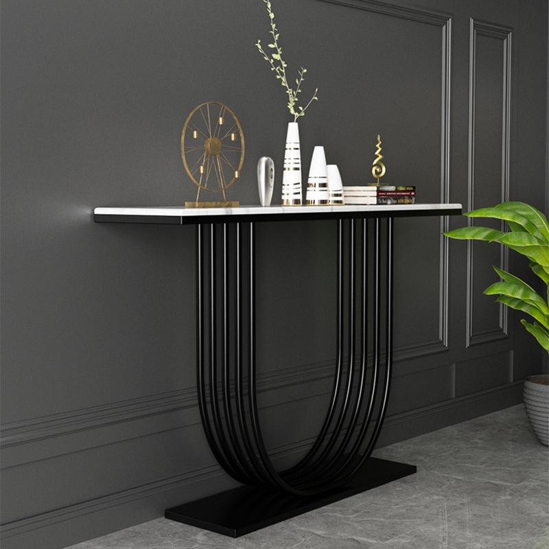 Noelle Marble Console Table Hallway