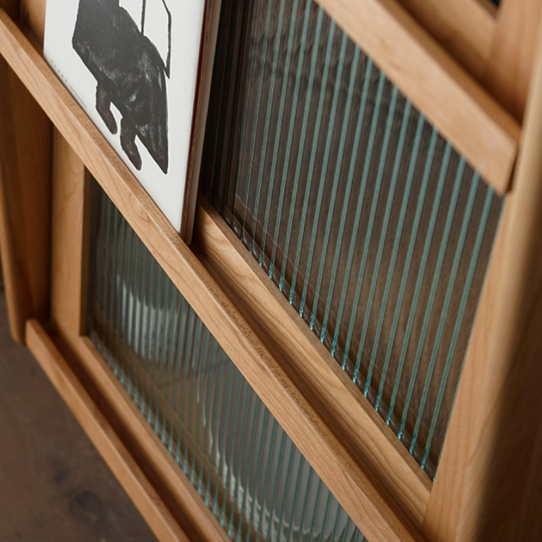 GWENDOLYN Wood Bookcase & Cabinet