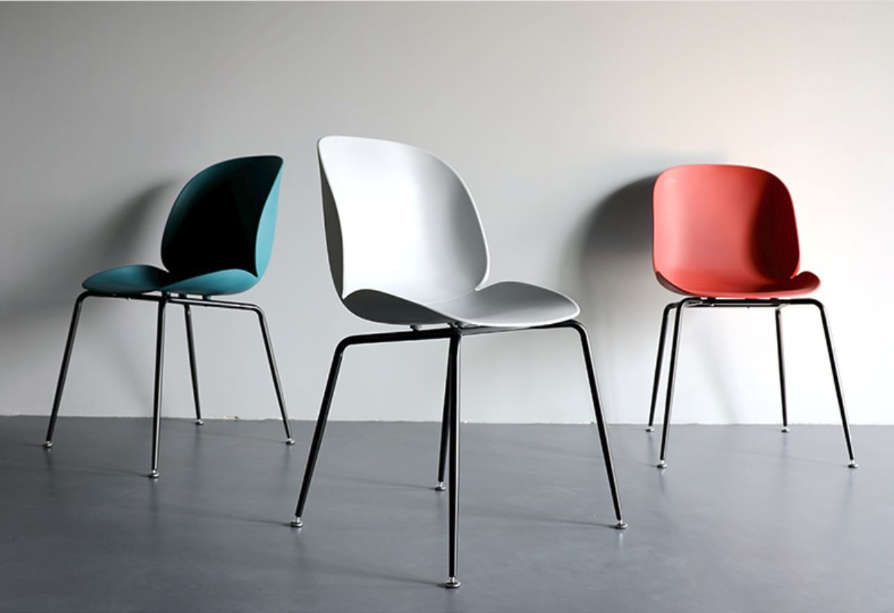 HARPER Minimalist Contemporary Modern Colourful Dining Cafe Chairs