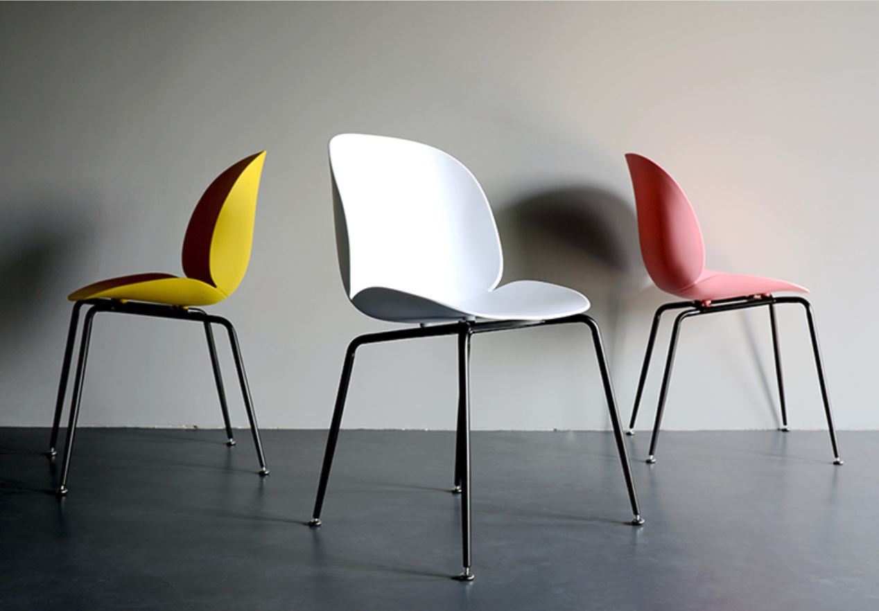 HARPER Minimalist Contemporary Modern Colourful Dining Cafe Chairs