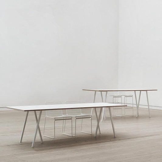 ZOEY Minimalist Ultra Slim Wooden Dining Office Table