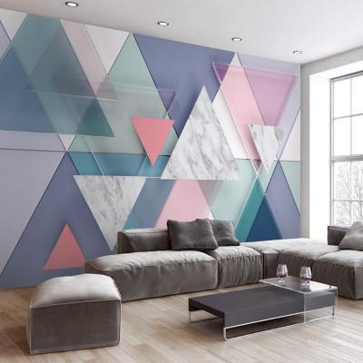 PHILLIPE Geometric 3D Wallpaper