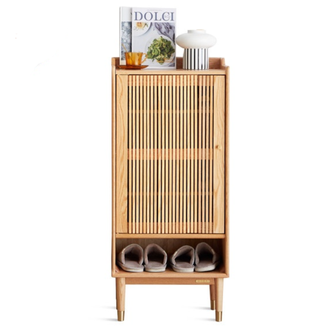 HANNA Solid Wood Shoe Cabinet Storage