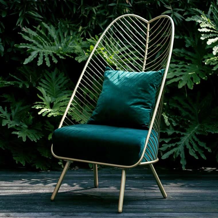 LOLA Contemporary Accent Armchair Art Deco