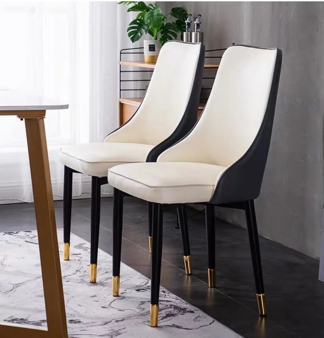 SARA Classic Faux Leather Dining Chair