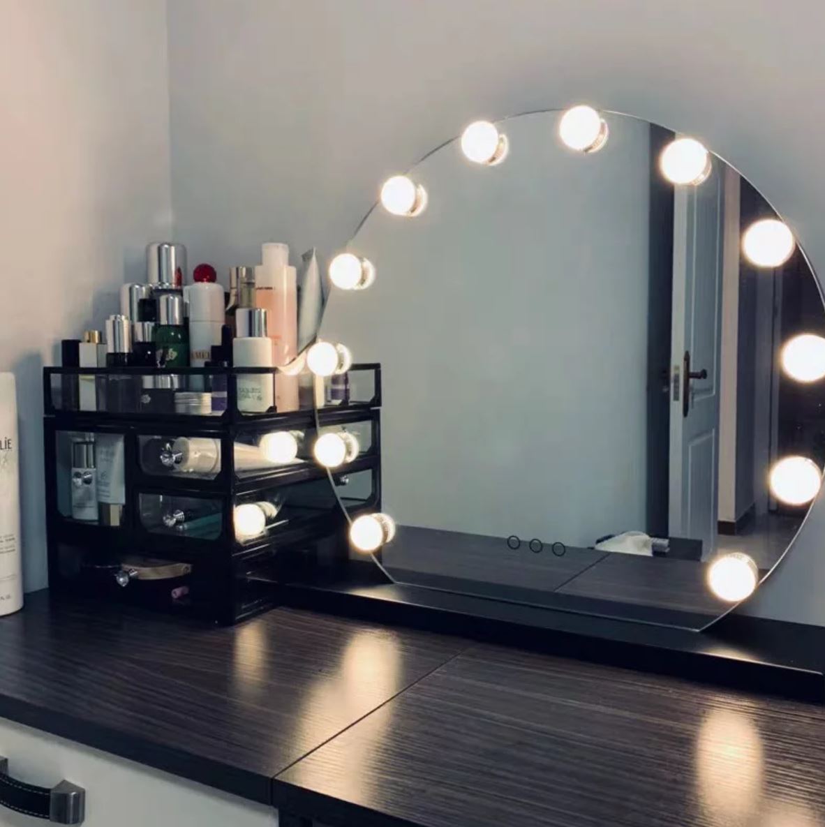 ELLIANA Spotlight Round LED Vanity Mirror