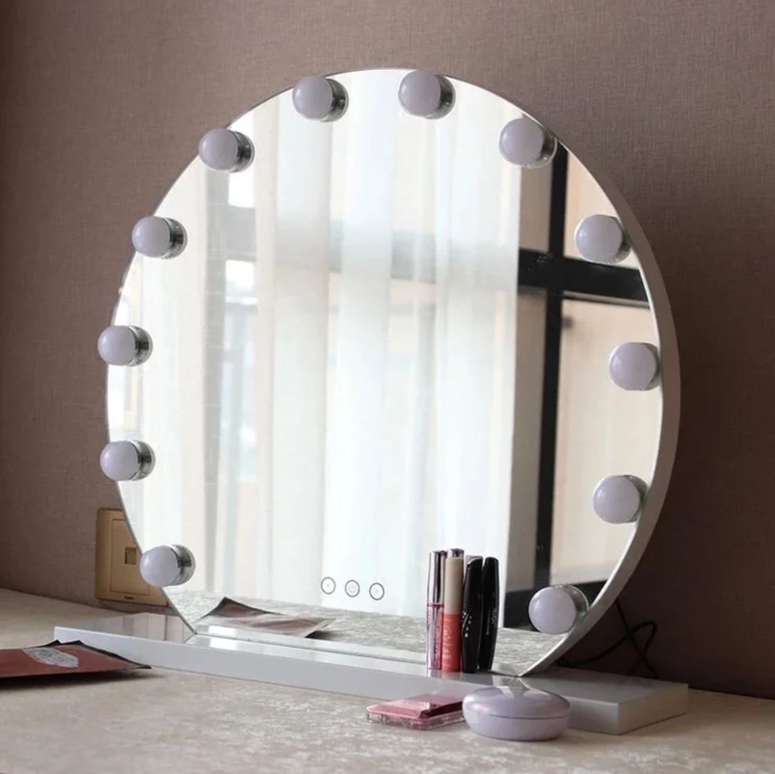 ELLIANA Spotlight Round LED Vanity Mirror