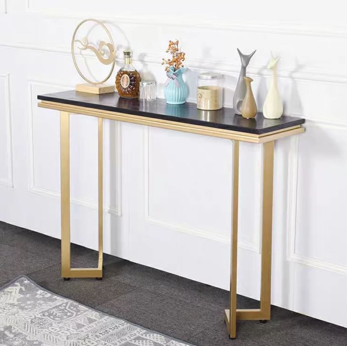 ALIYAH Modern Marble Hallway Console