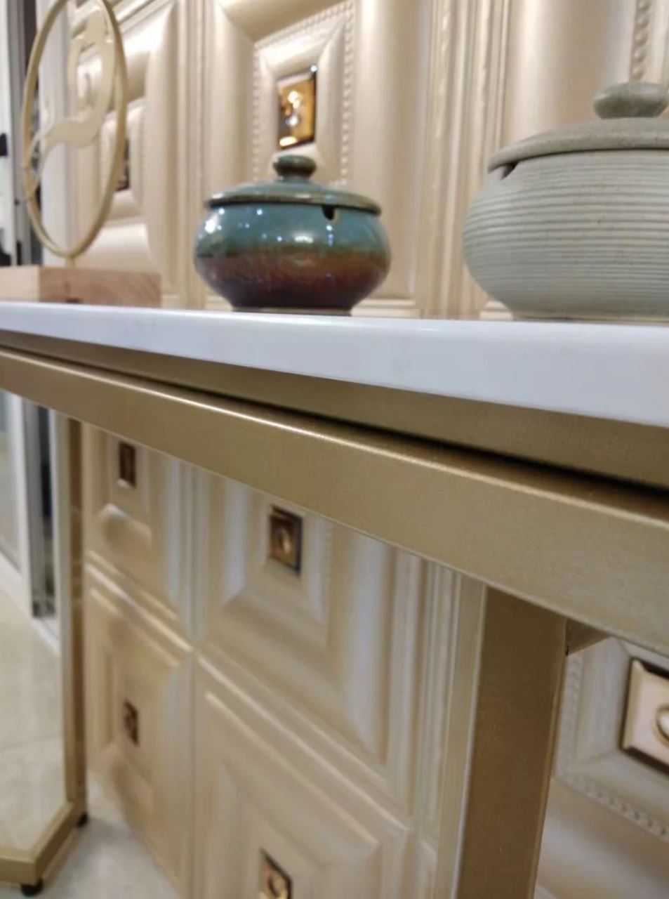 ALIYAH Modern Marble Hallway Console