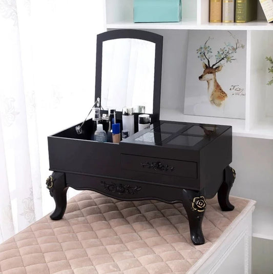 MARLEY Victorian Dressing Storage Vanity Mirror Table