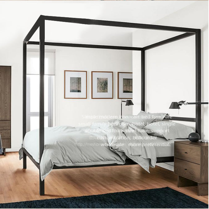 Emerson Nordic Canopy Poster Bedframe European Style