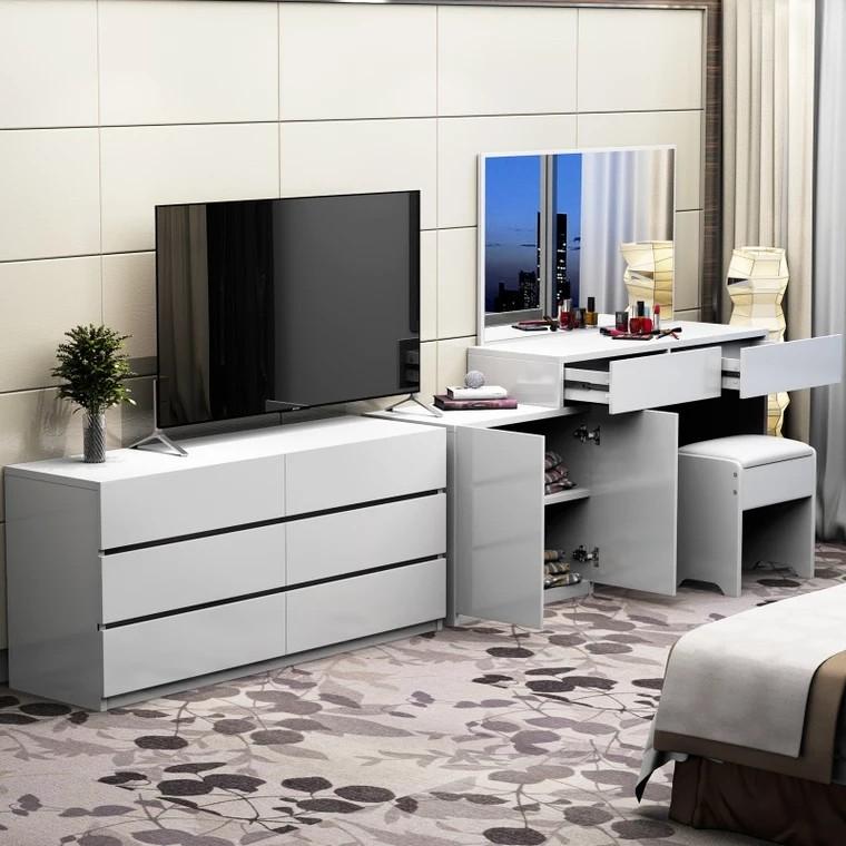 SAWYER Modern TV Console Vanity Cabinet