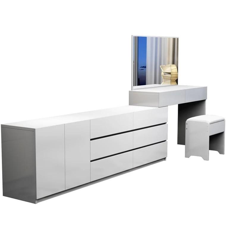 SAWYER Modern TV Console Vanity Cabinet