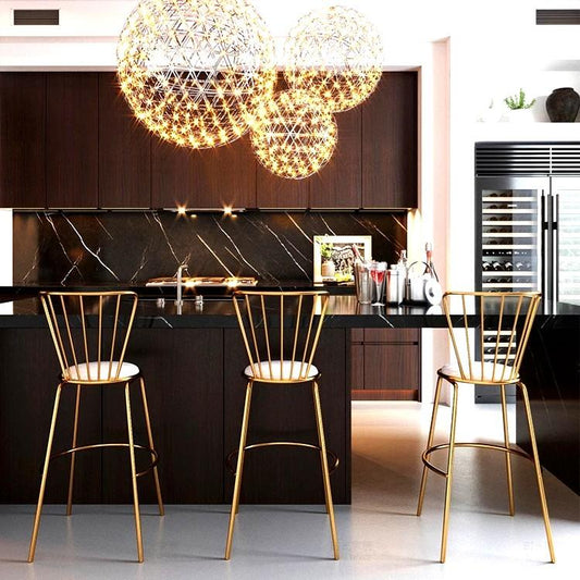 EMILIA Modern Contemporary Caged Bar Stools