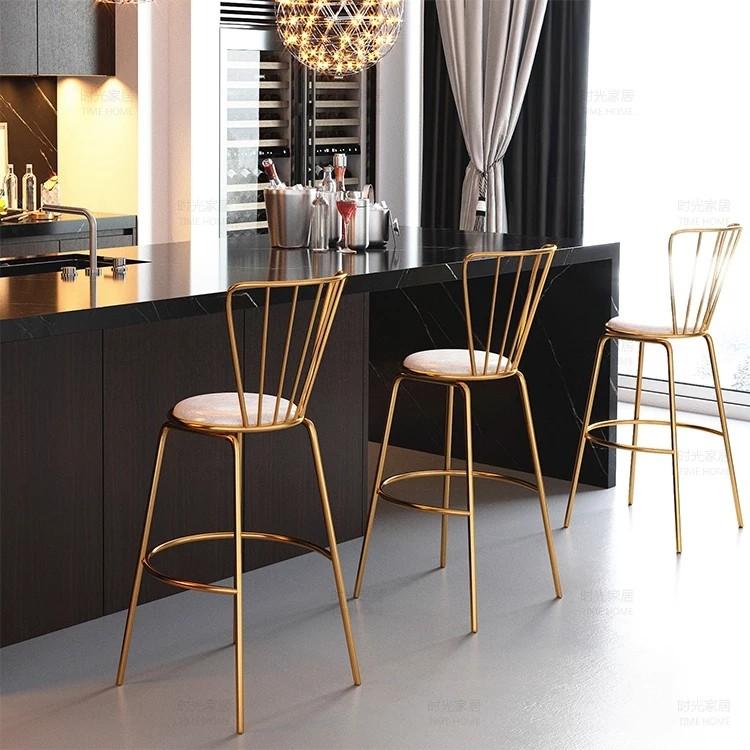 EMILIA Modern Contemporary Caged Bar Stools