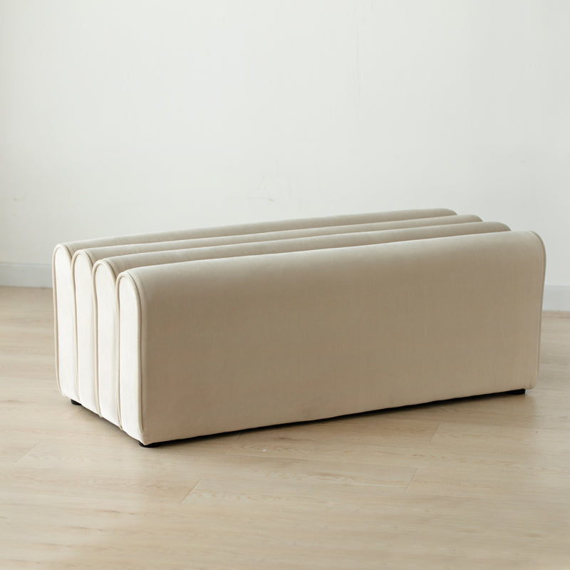 ARLETTE Creative Upholstered Bench and Ottoman