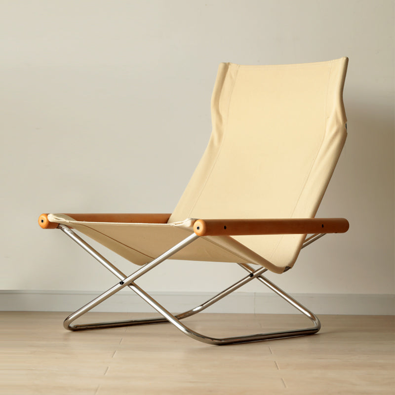 HAISLEY Canva Folding Lounger Chair