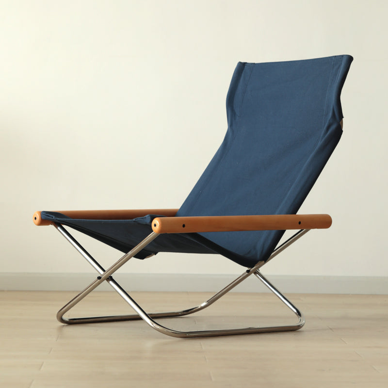 HAISLEY Canva Folding Lounger Chair