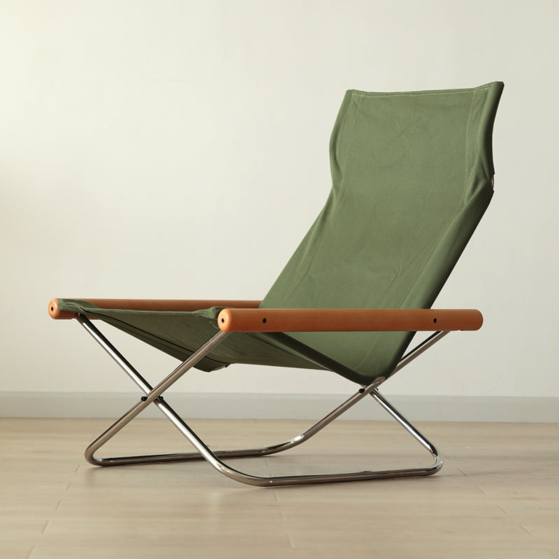 HAISLEY Canva Folding Lounger Chair