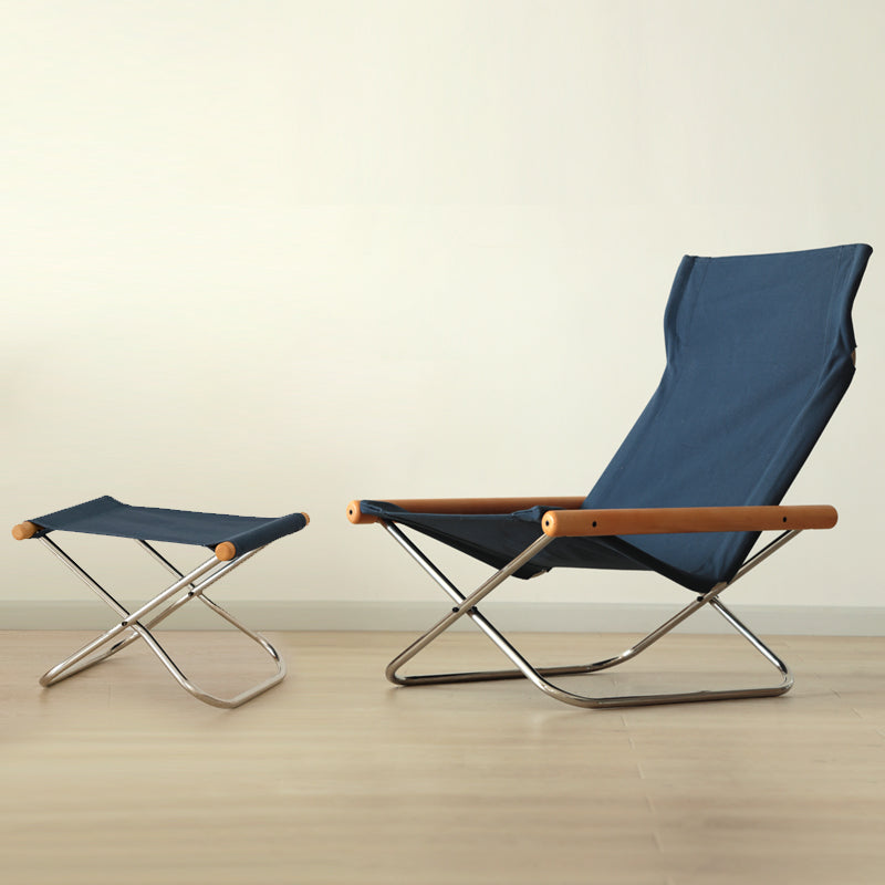 HAISLEY Canva Folding Lounger Chair