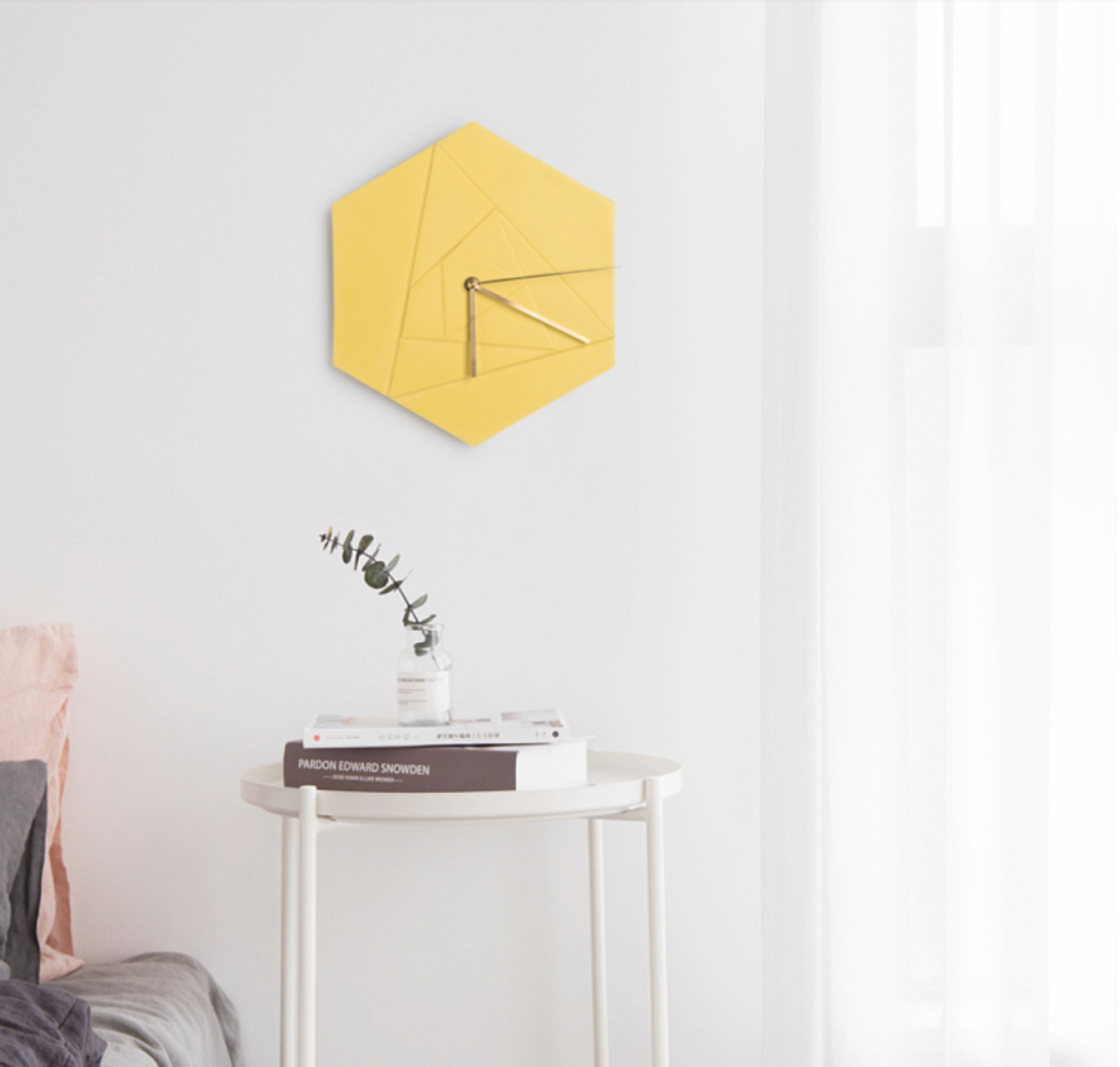 ALBAN Geometric Colour Style Pop Wall Clock