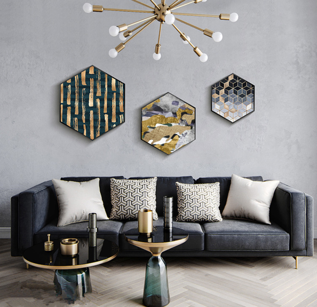 STEFAN Luxury 3D Wall Mural
