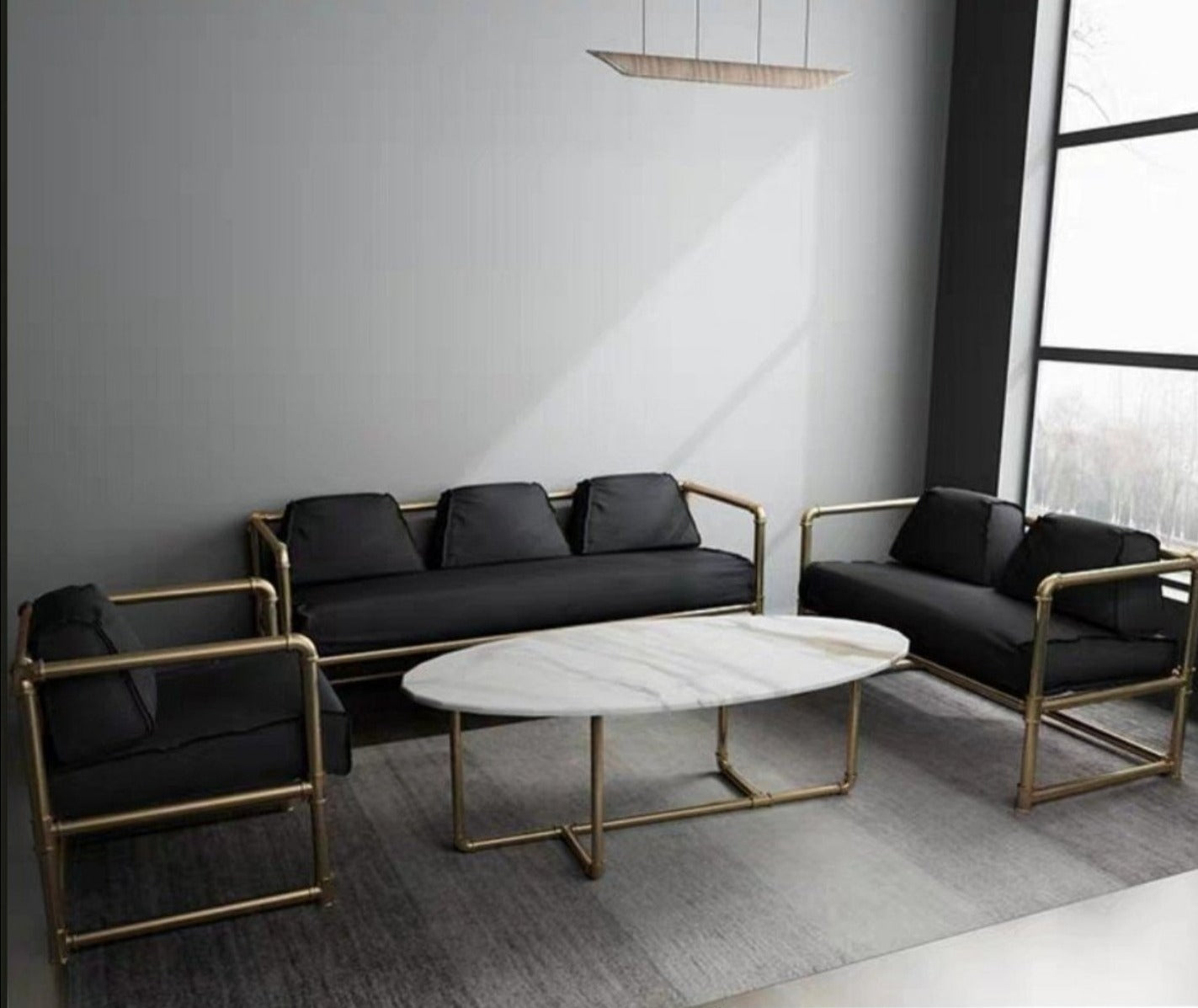 EMBER Industrial Piping Sofa / Armchair