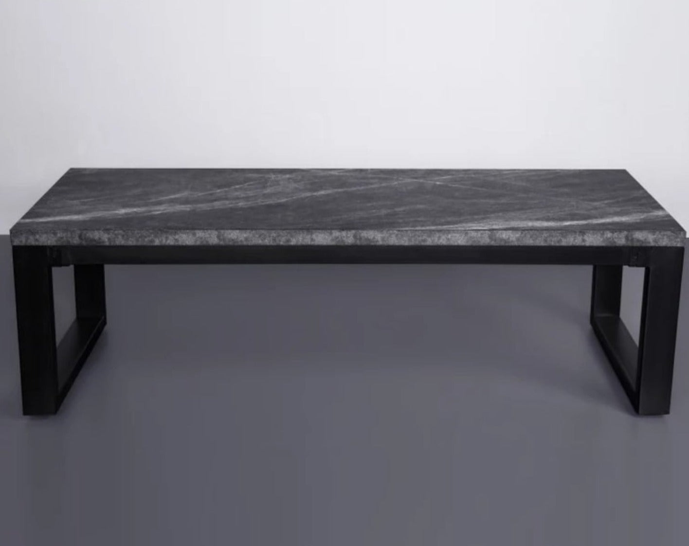 ASPEN Black Mica Rock Dining Table Conference Table